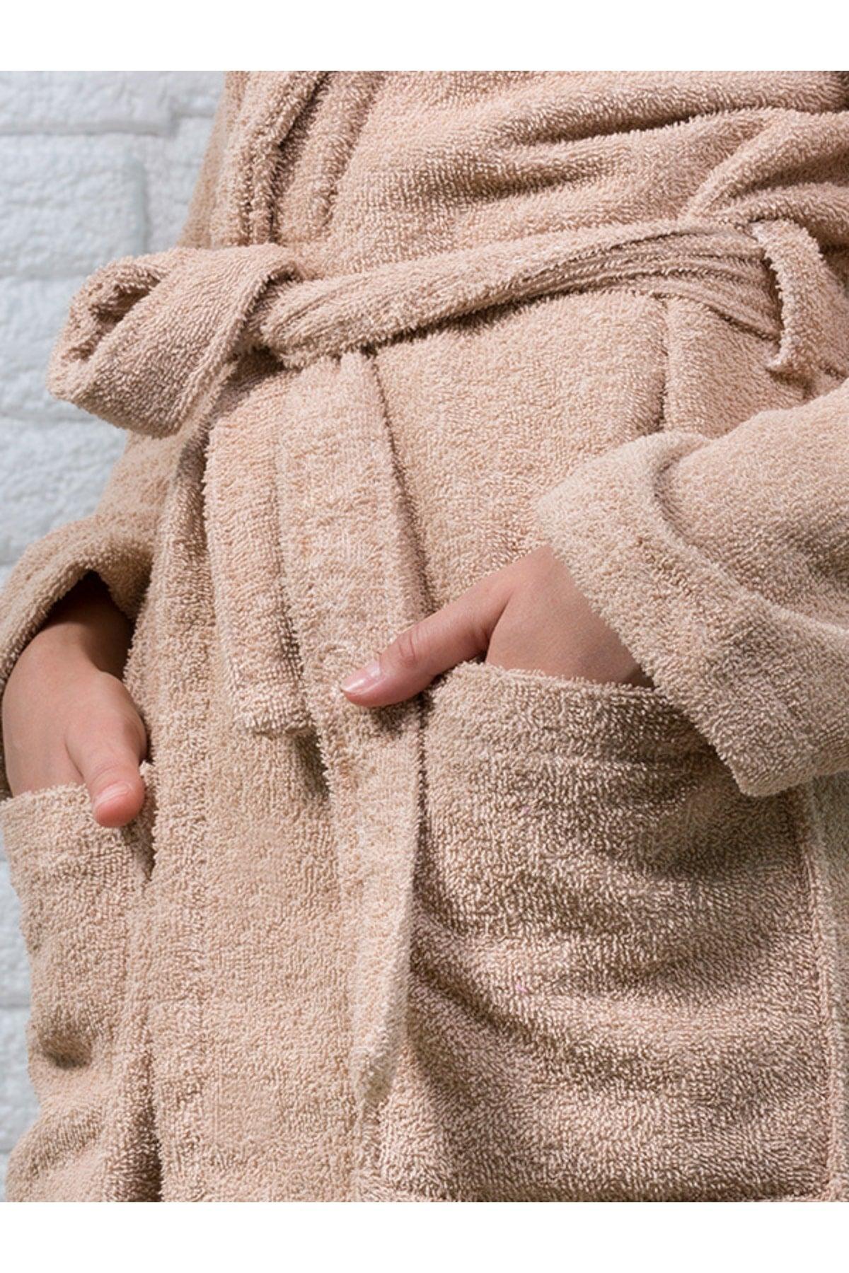 100% Cotton Hooded Bathrobe Set - Swordslife