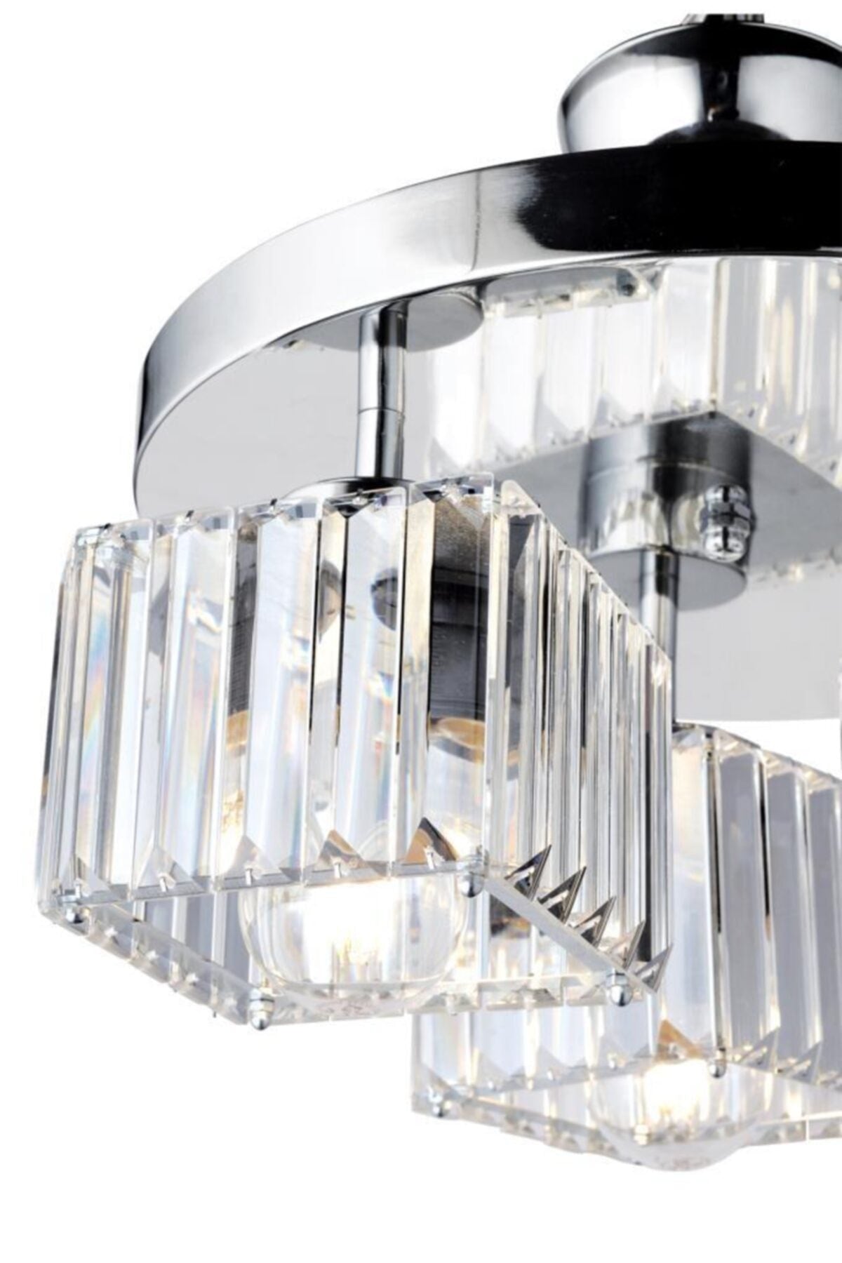 Lara 3-Piece Chrome K-01 Chandelier