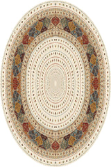 Punto Non-Slip Dot Base Washable Non-Slip (100x100) Round Bath Mat And Bathroom Rug - Swordslife