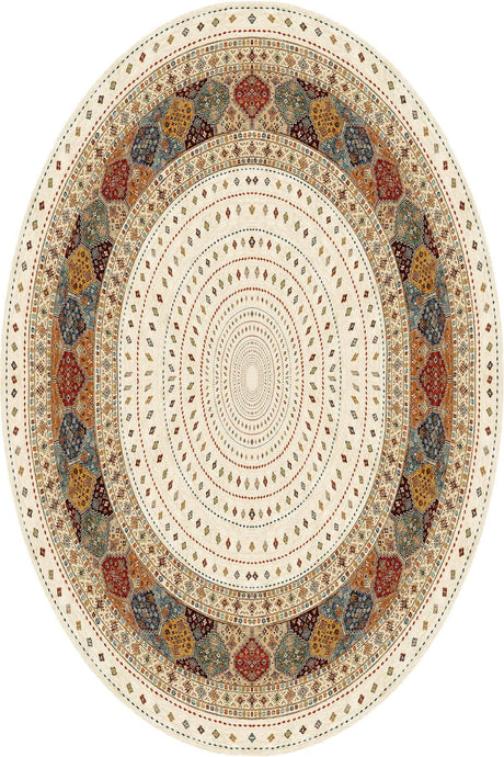 Punto Non-Slip Dot Base Washable Non-Slip (100x100) Round Bath Mat And Bathroom Rug - Swordslife
