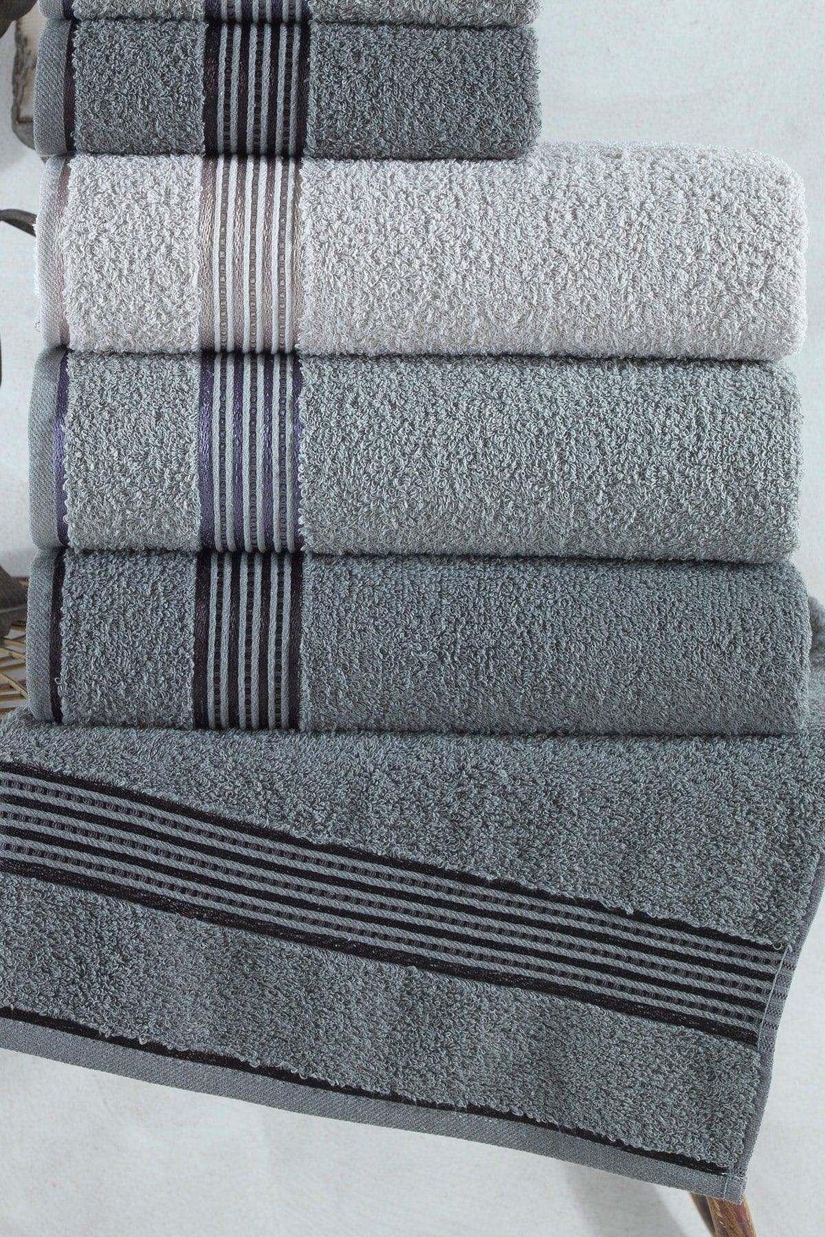 Alia 6 Pcs Bath Towel Set I Bath Set - Swordslife