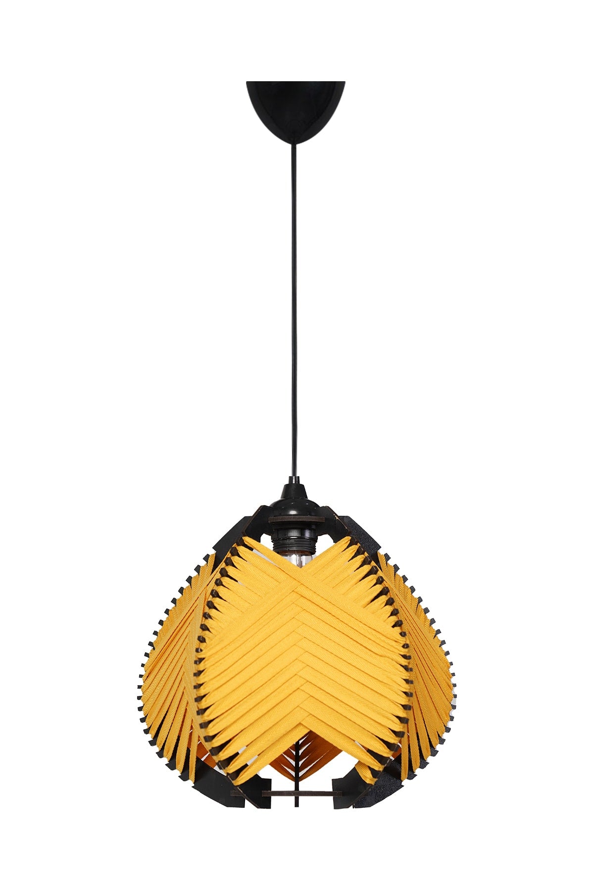 Lierre Pendant Lamp Chandelier Yellow