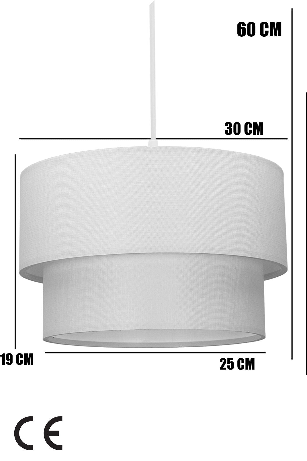 Pasta Pendant Lamp Chandelier White Finlin