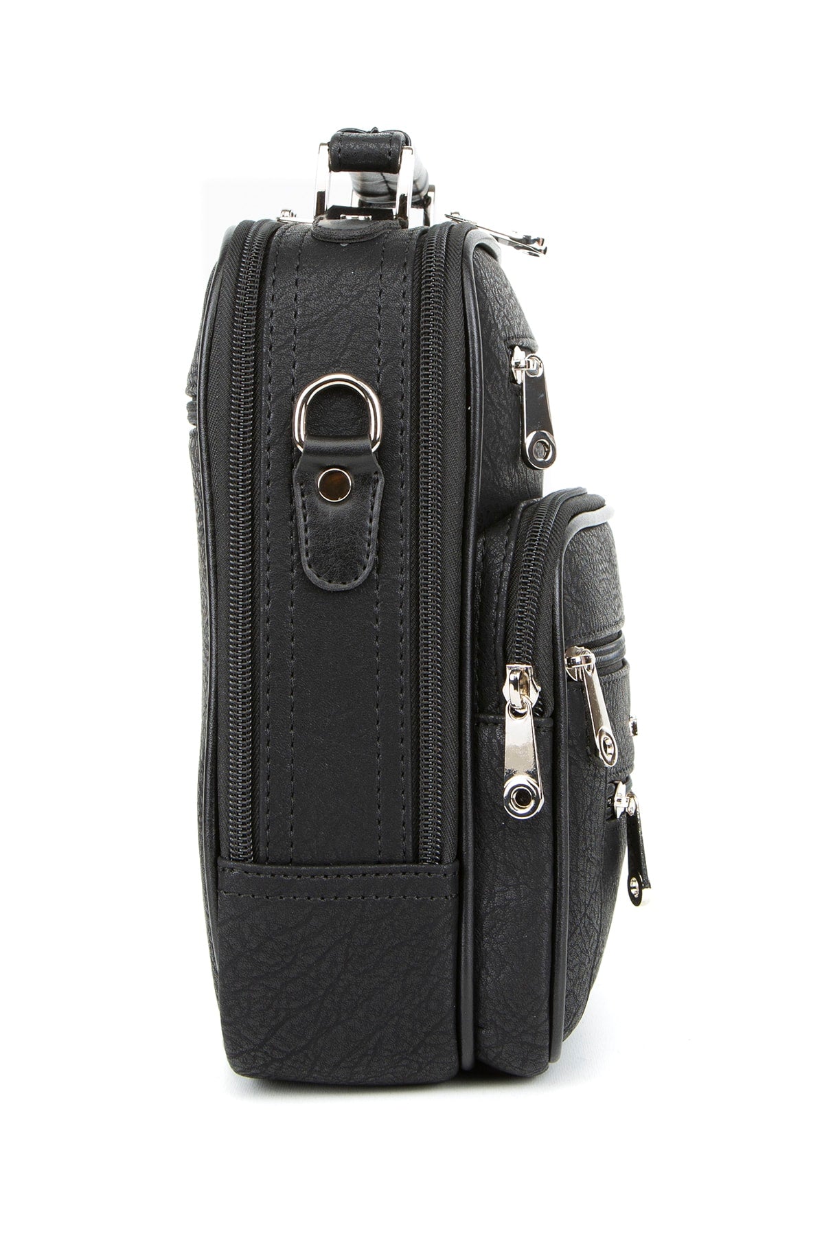 Cased Men's Hand and Shoulder Pistol Carrying Bag