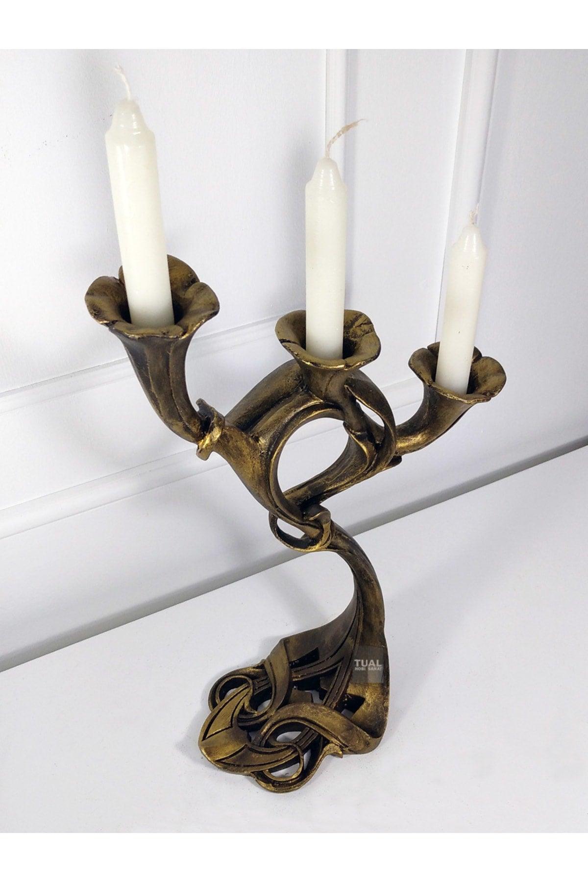 Ethnic Pattern Candlestick Gold 1 Piece - Swordslife