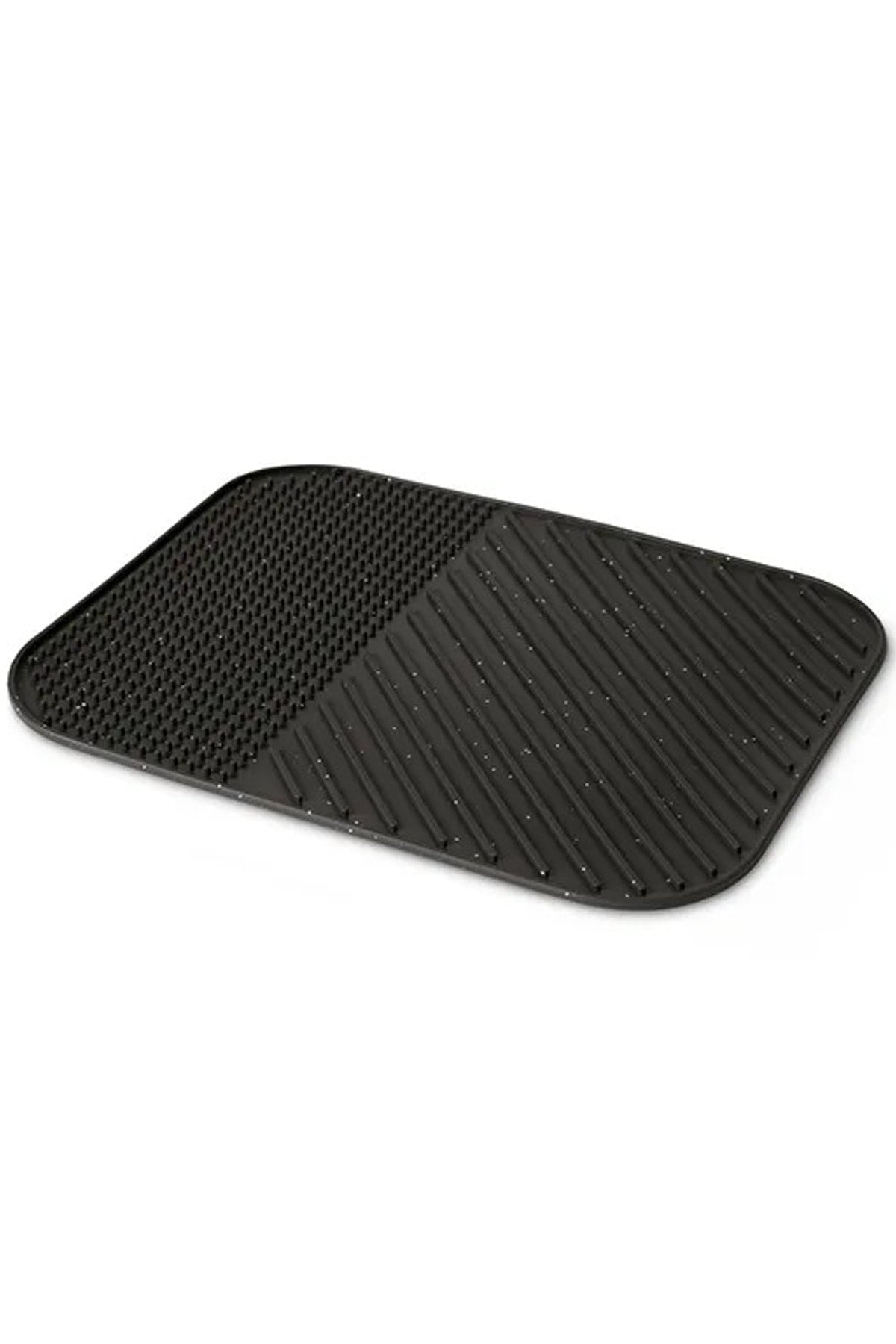 Dish Drying Mat Dish Rack Black - Water Repellent Dish Mat