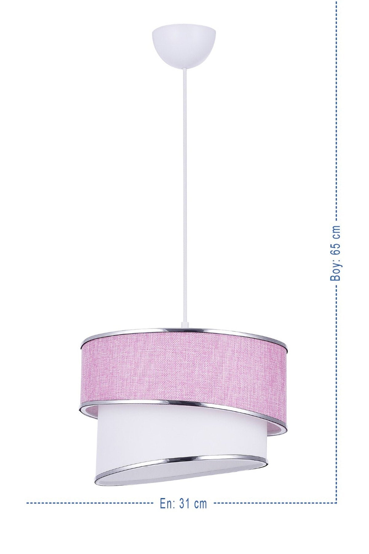 Stare Single Pendant Lamp Chandelier Pink