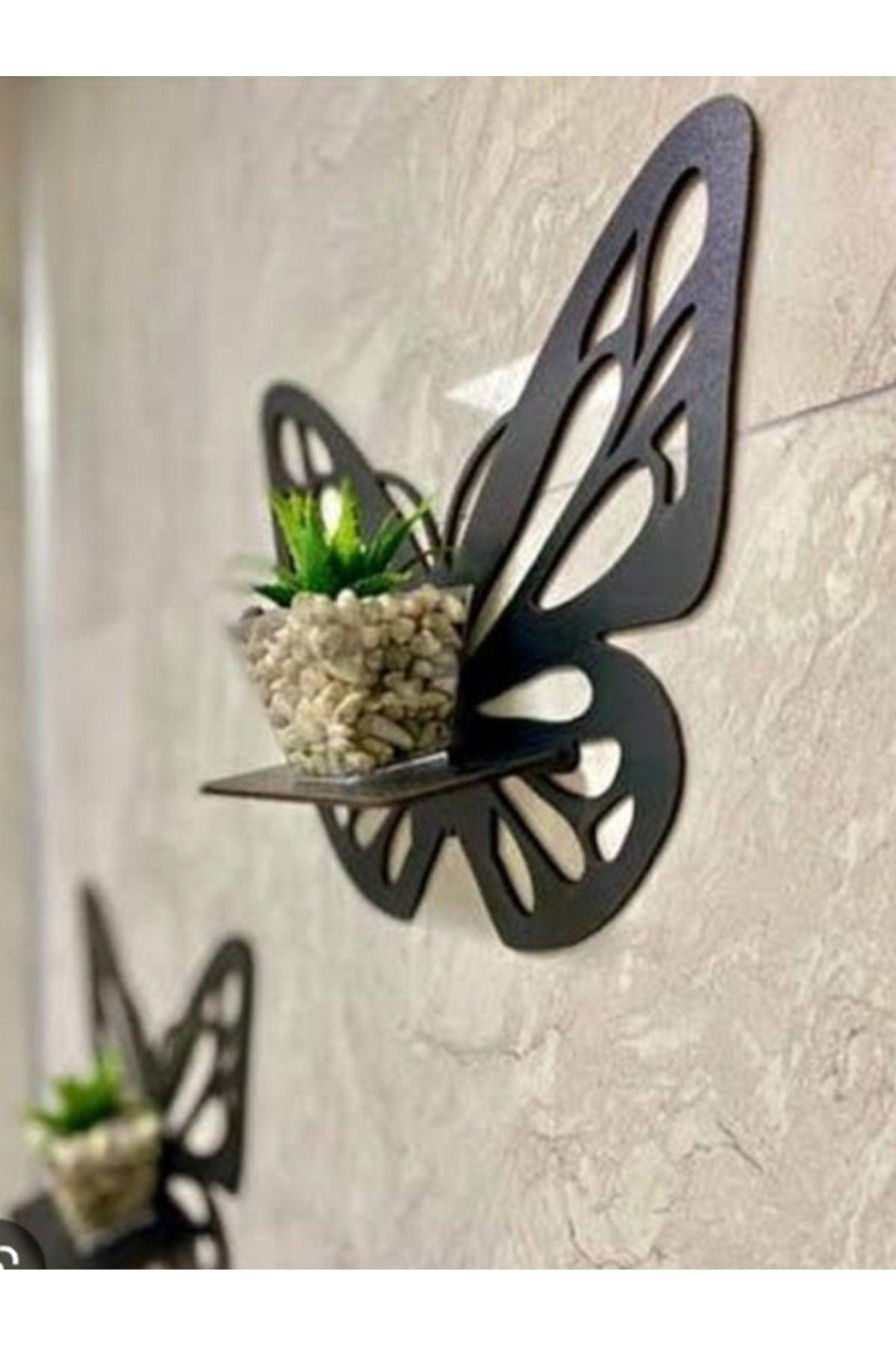 Decorative Wall Ornament, Butterfly Shelf. Set of 3 - Swordslife