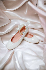 Girl's Pearl Orthopedic Flats