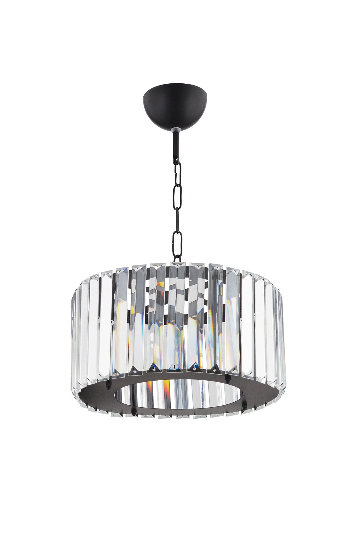 Luxury Diamond Black Luxury Crystal Stone Chandelier