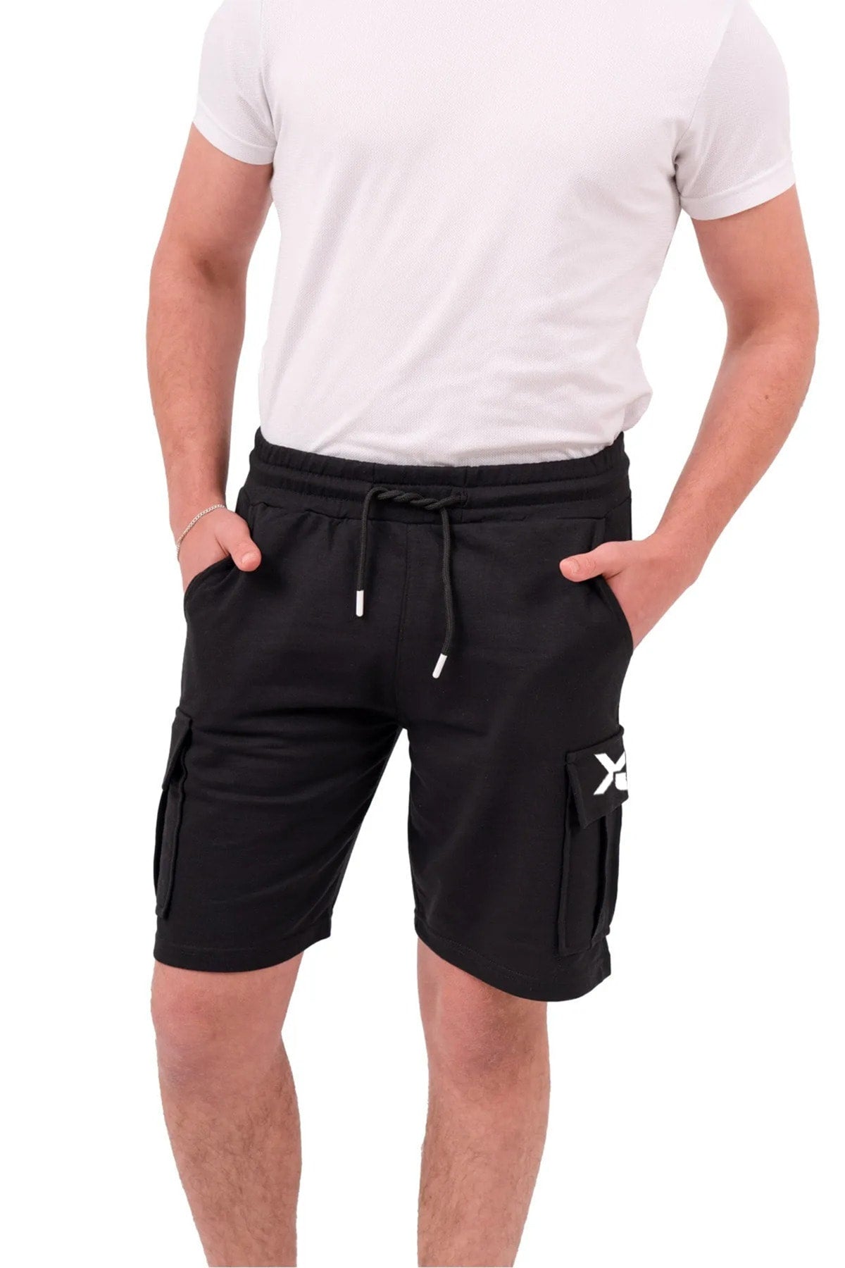 Unisex Xj Reflector Printed Bellows Commando Basic S-Hort With Pocket