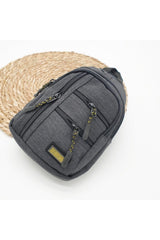 Quality Fabric Men's Small Size Chest Bag