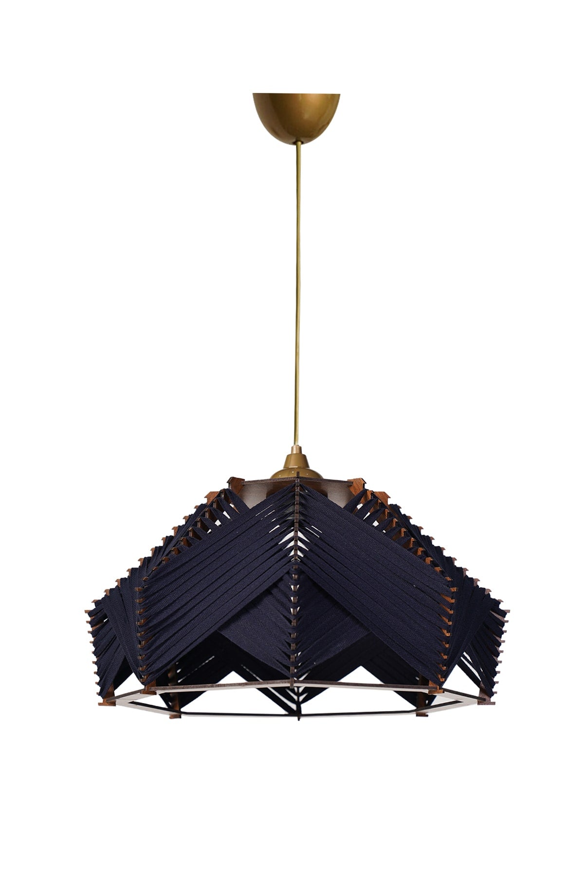 Chaos Pendant Lamp Chandelier Navy Blue