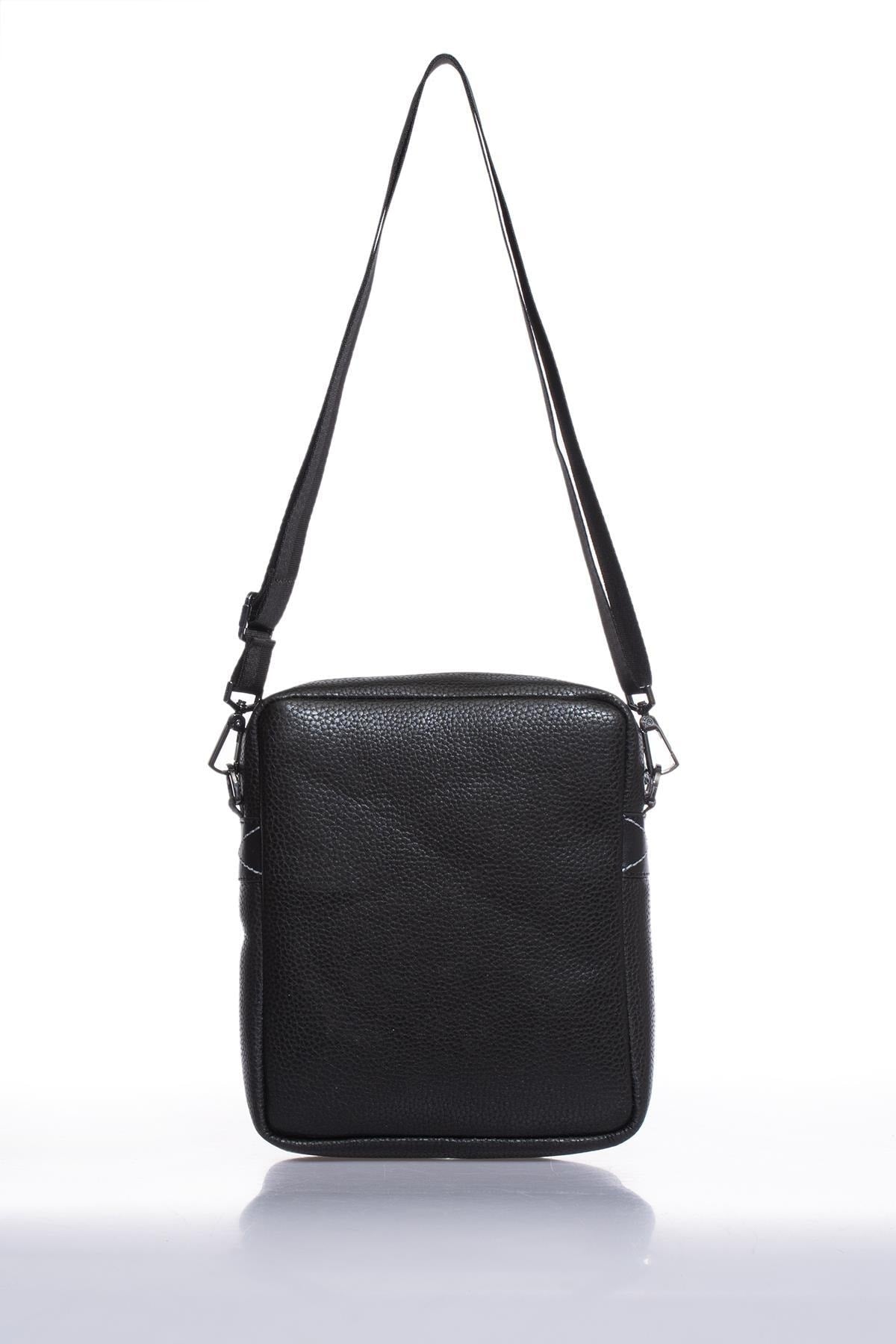 Plevr21619 Black Men's Shoulder Bag