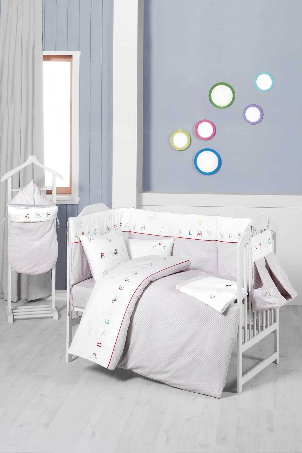 Alphabet Baby Duvet Cover Set With Linen 100*150