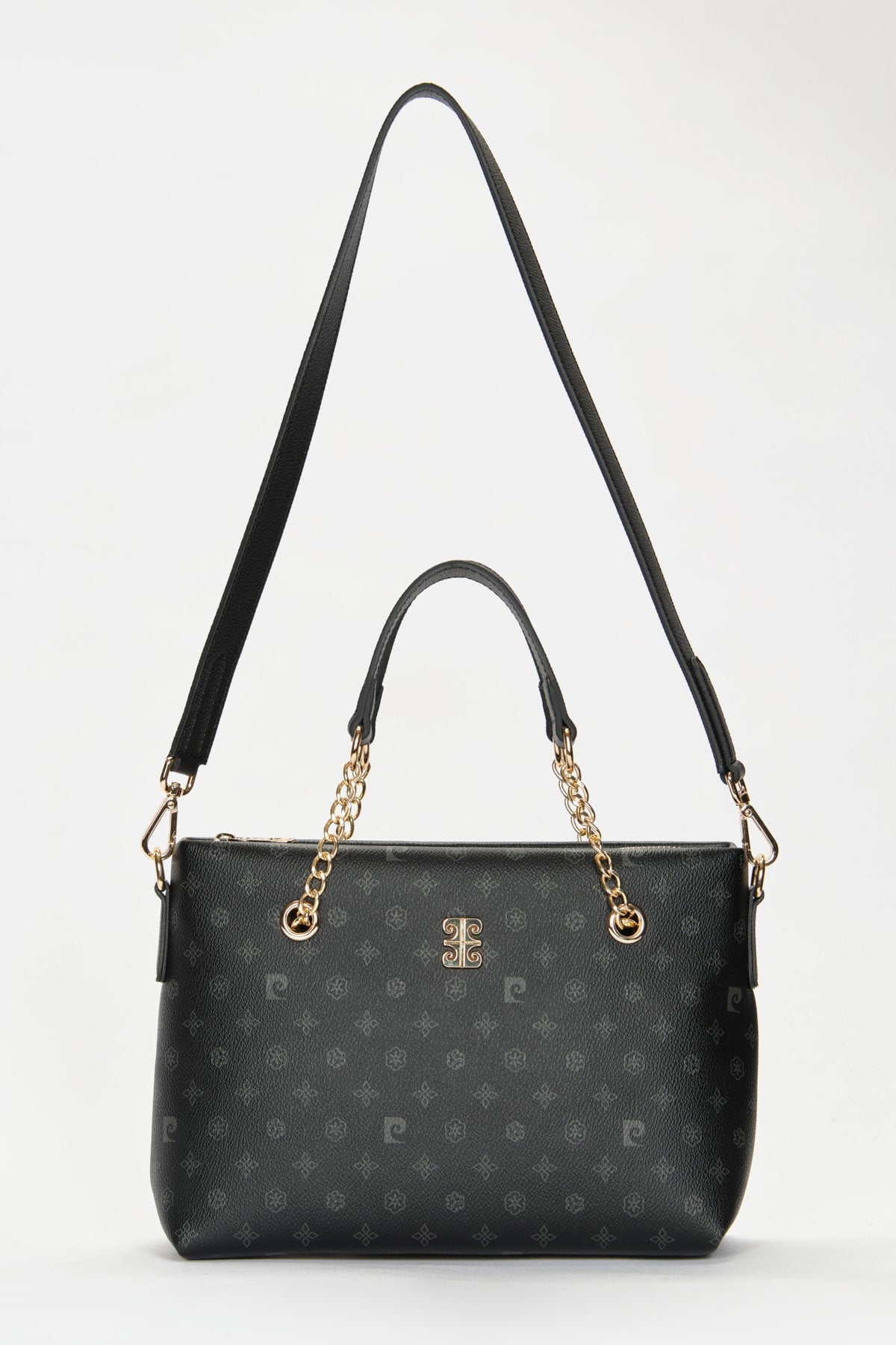 Black Monogram Women's Shoulder Bag 05PO22Y1561