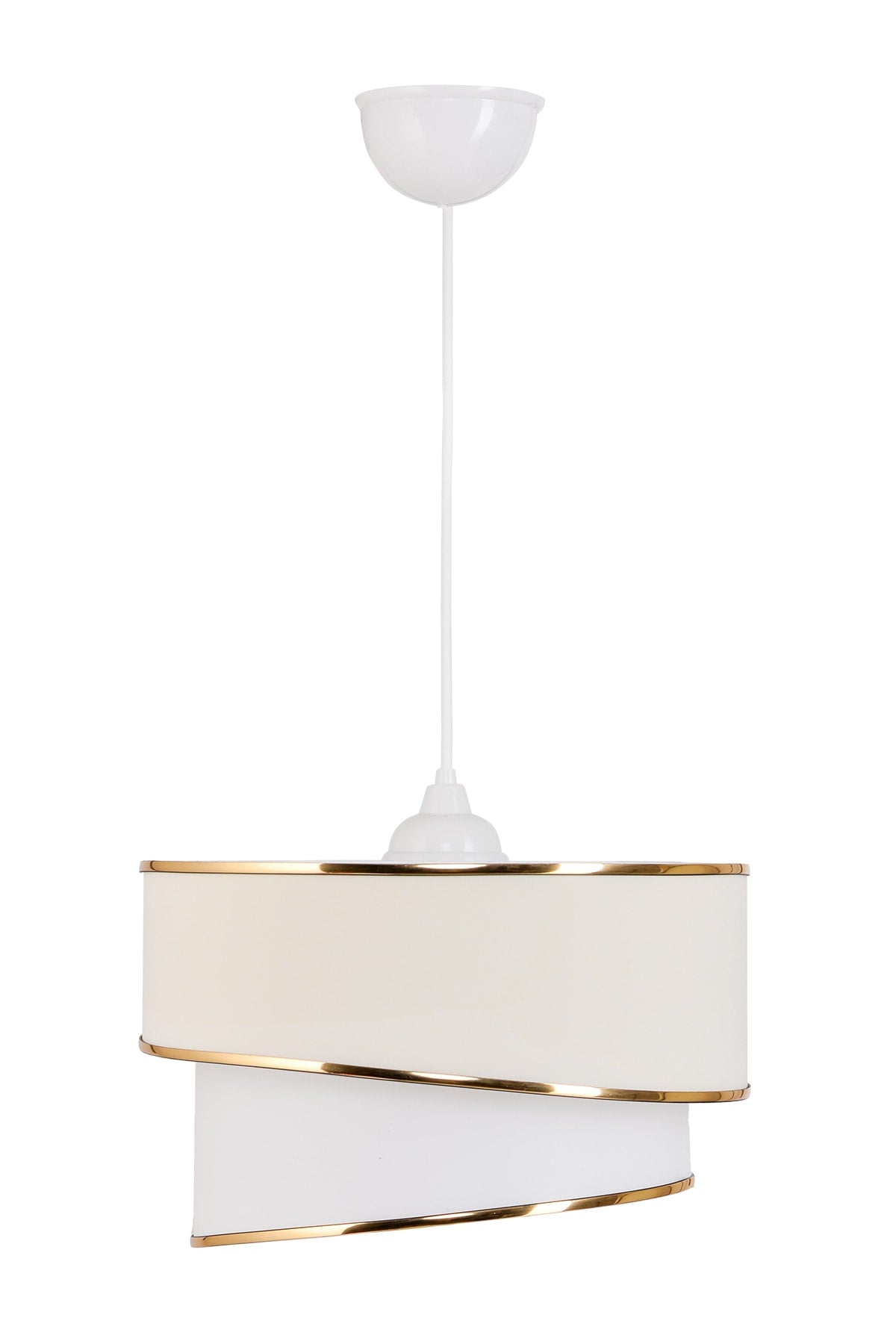 Stare Single Pendant Lamp Chandelier Cream