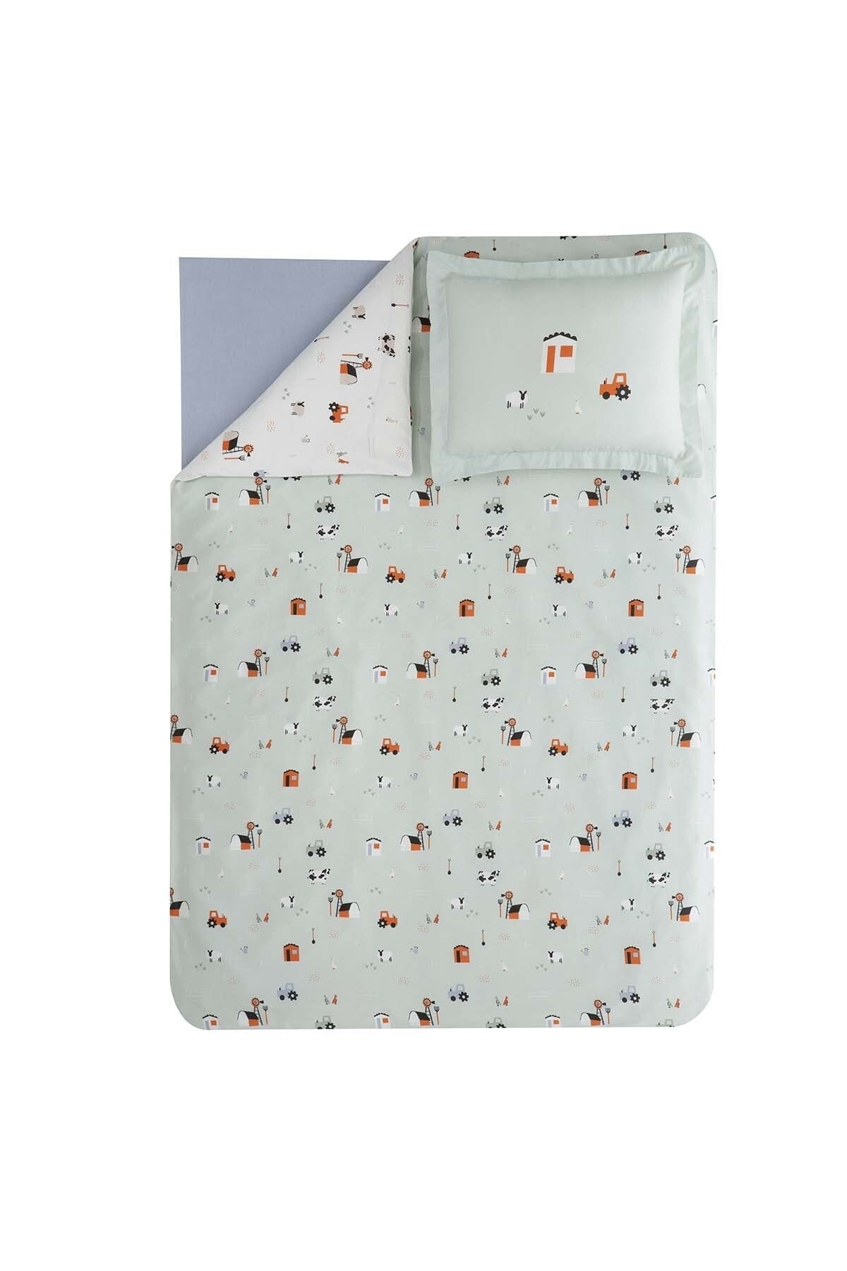 Farm Ranforce Baby Duvet Cover Set