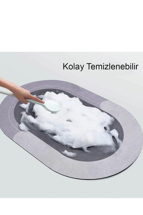 Diatom Doormat Water Absorbent Non-Slip Base Bath Mat - Swordslife