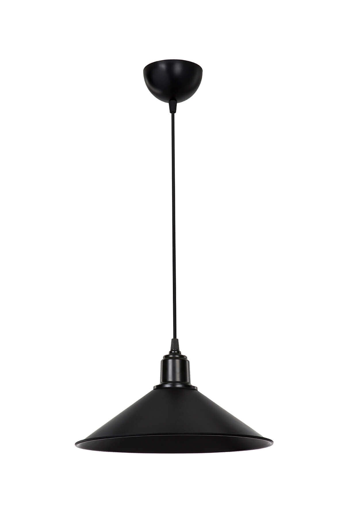 Large Maya Single Pendant Lamp Black