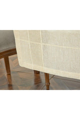 Luxe Linen Look Polyester Runner 40x150 Cm Beige - Swordslife