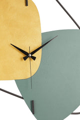 Muyika Brazil Metal Hand-made 58x55cm Silent Mechanism Decorative Wall Clock - Swordslife