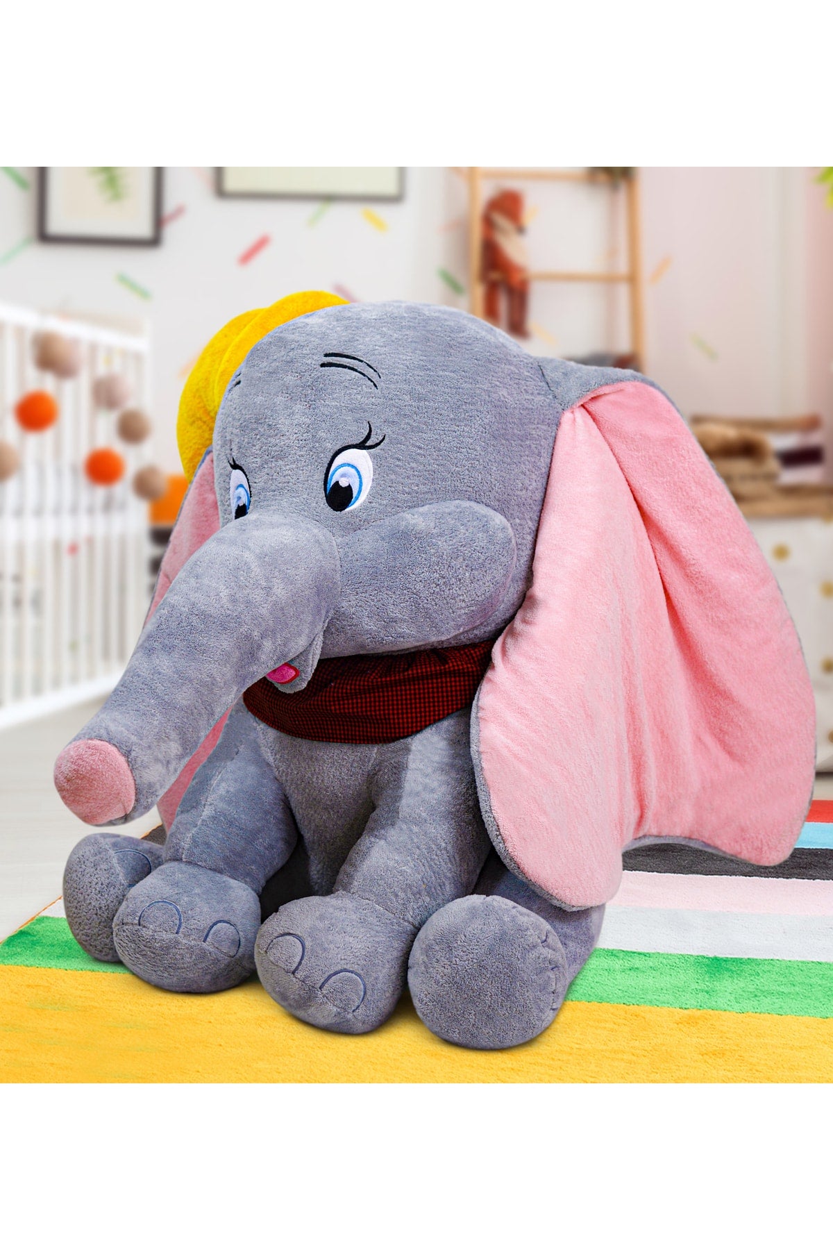 Teddy Bear Cute Big Eared Elephant (100% Domestic)