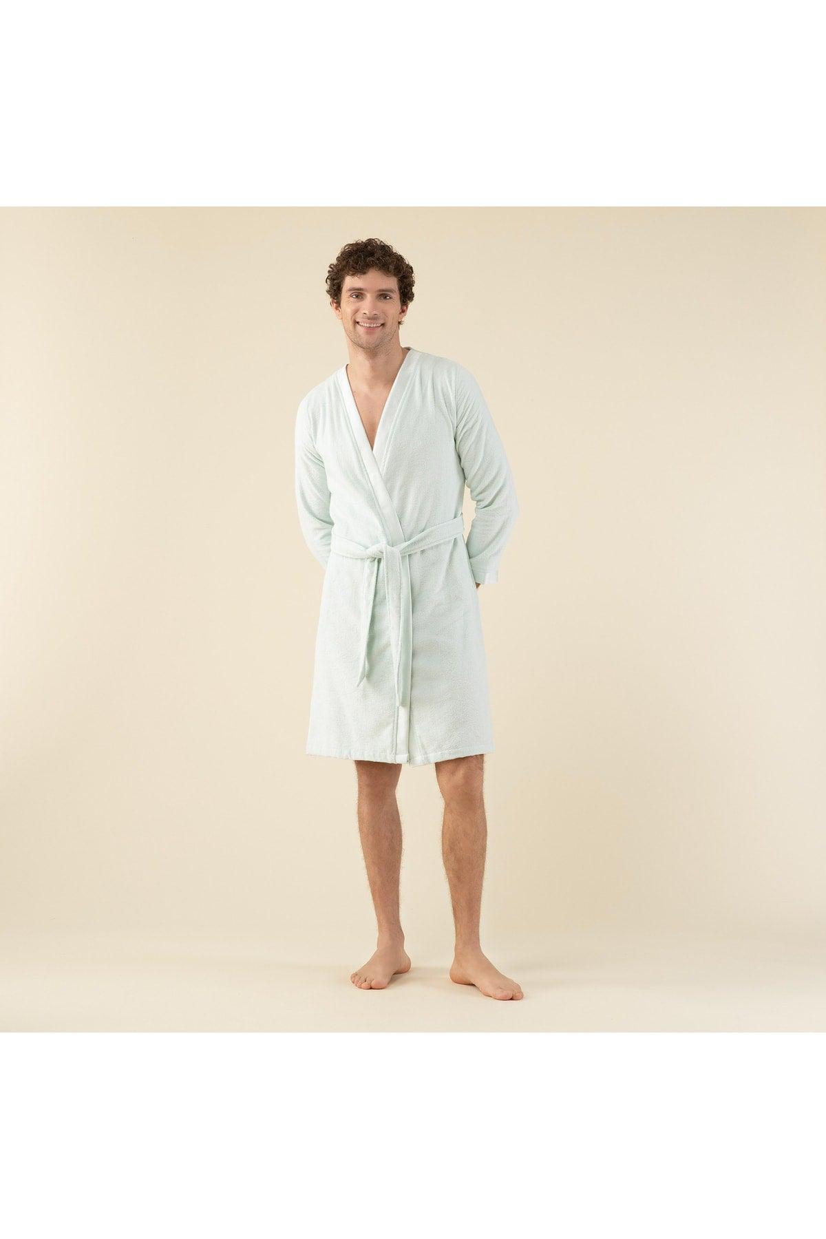 Floss Unisex Bathrobe Water Green - Swordslife