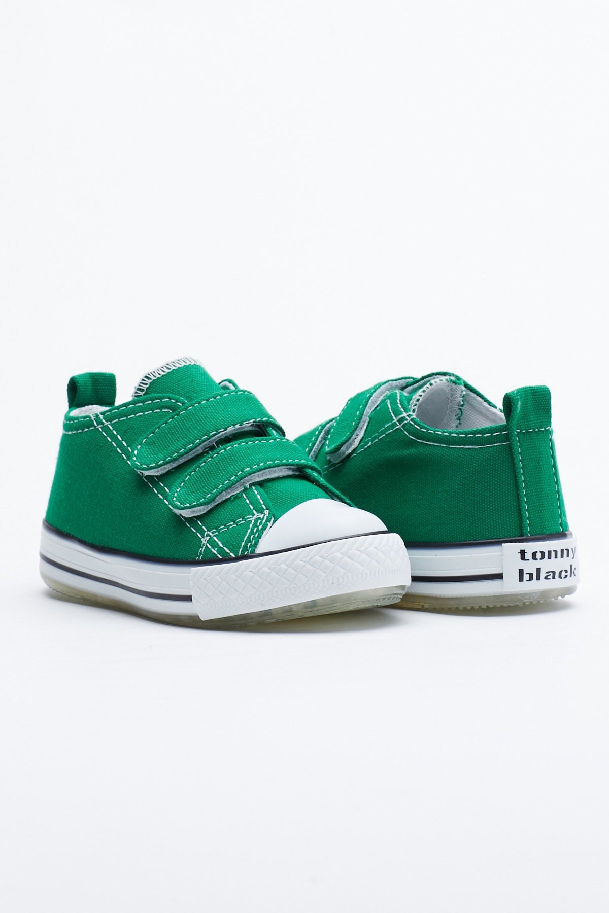 Kids Unisex Green Sneakers Light Velcro Tb997