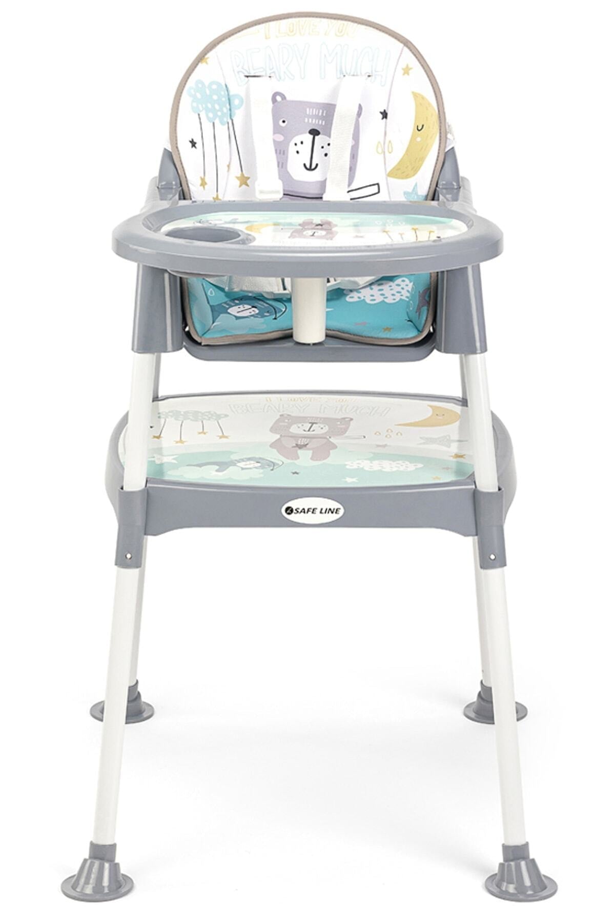 Working Table Padded Highchair