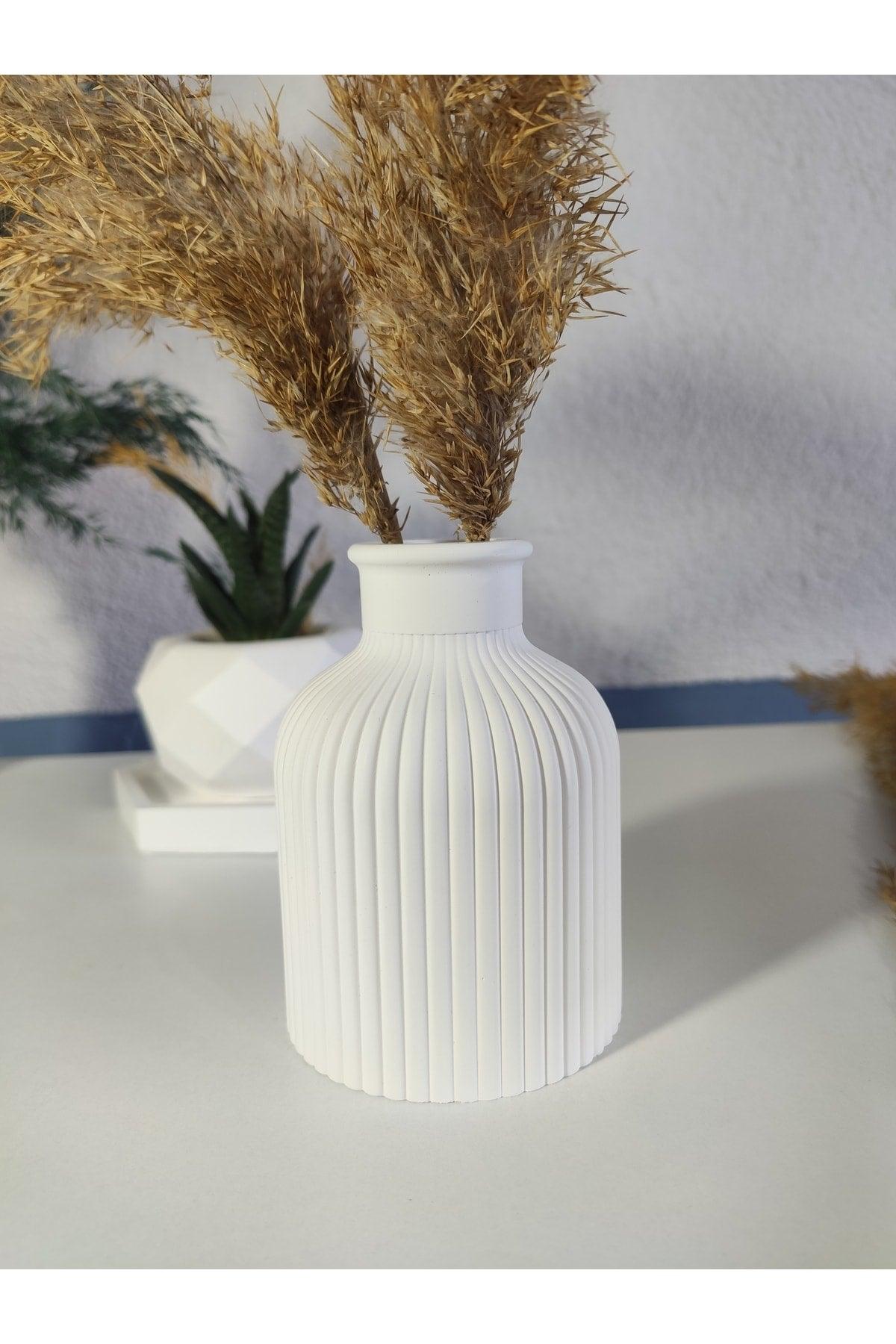 Pampas Vase, Patterned Vase - Swordslife