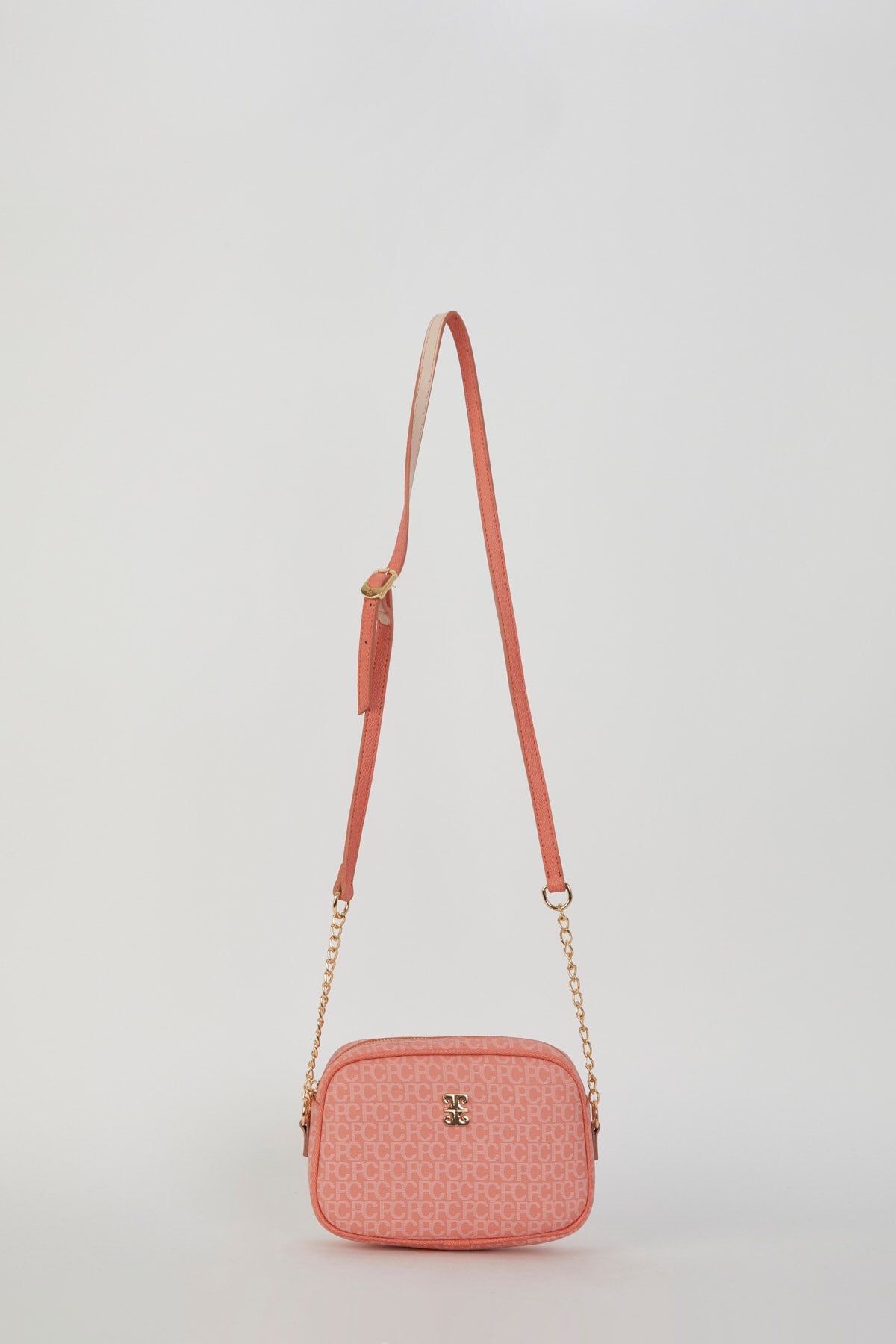 Small Alphabet Coral Women's Shoulder Bag 05PO22Y1543