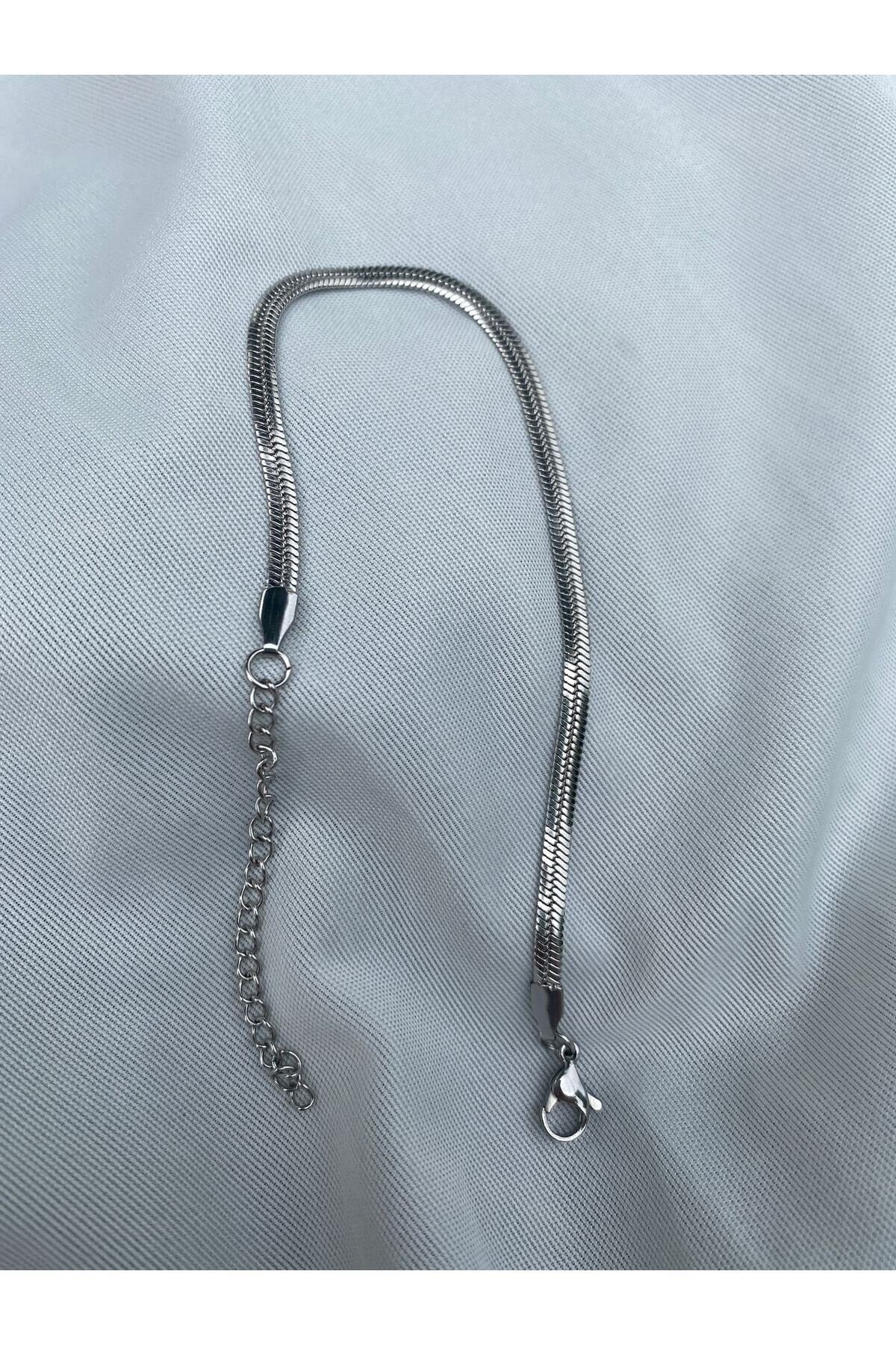 Men's Straw Italian Chain Steel Bracelet