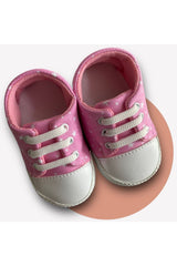Star Detailed Converss Baby First Step Shoes