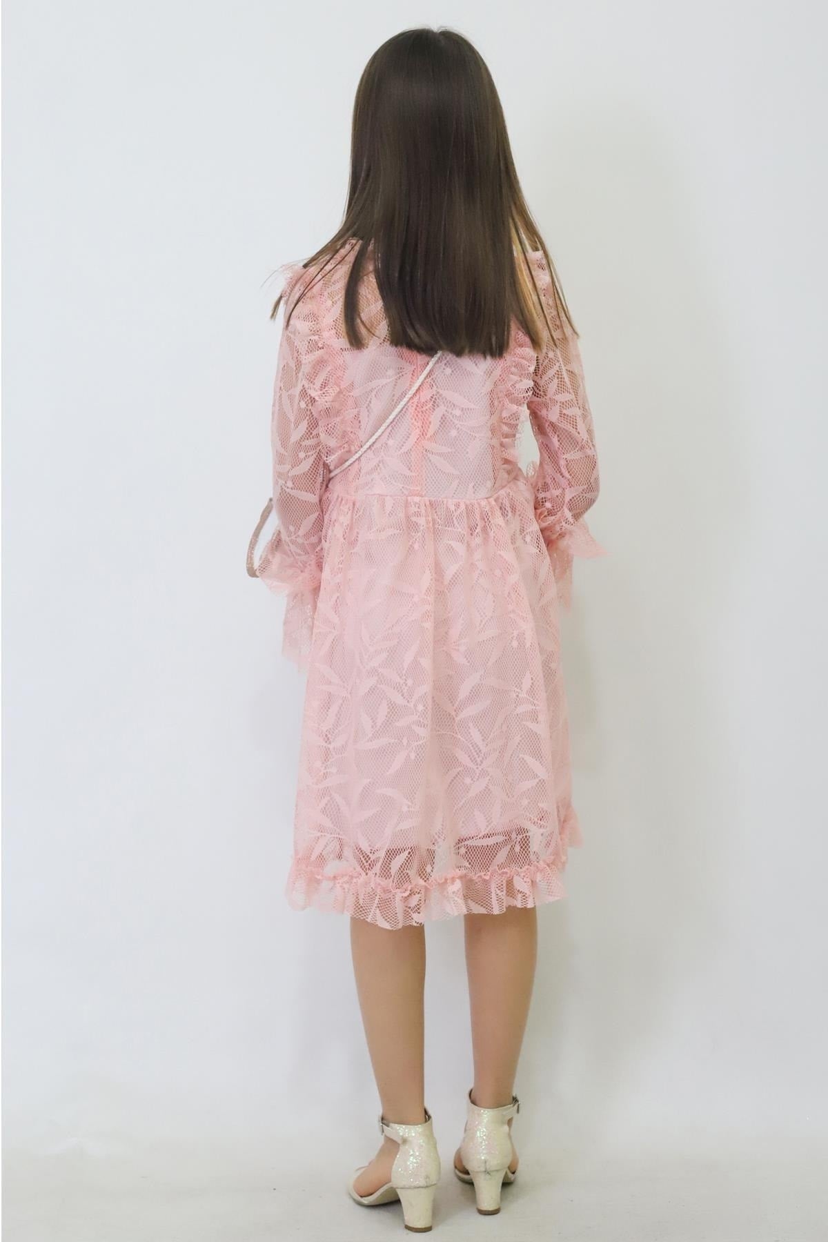 Girl Summer Dress With Bag (2023 NEW SEASON 134)
