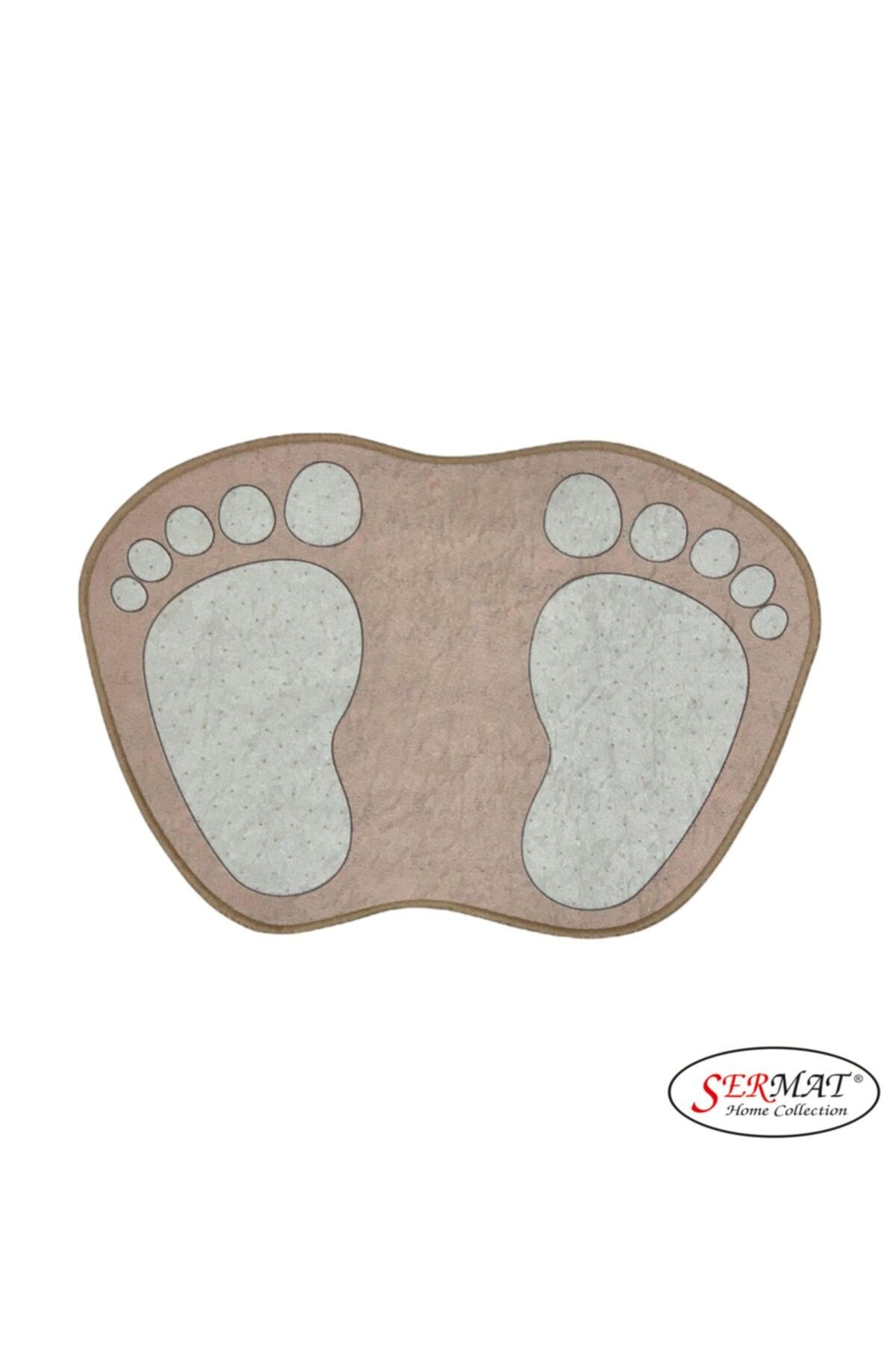 Footprint Pattern Bath Mat 40cmx60cm - Swordslife