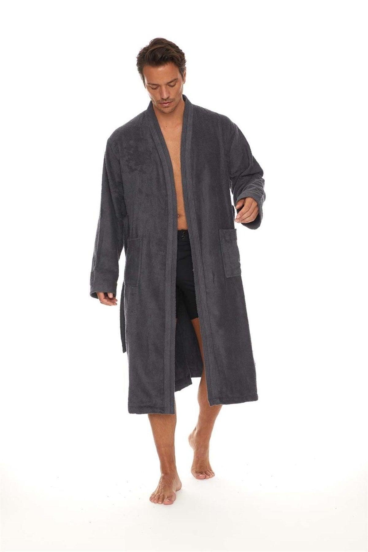 Organic Cotton Kimono Extra Soft Men's Bathrobe - Swordslife