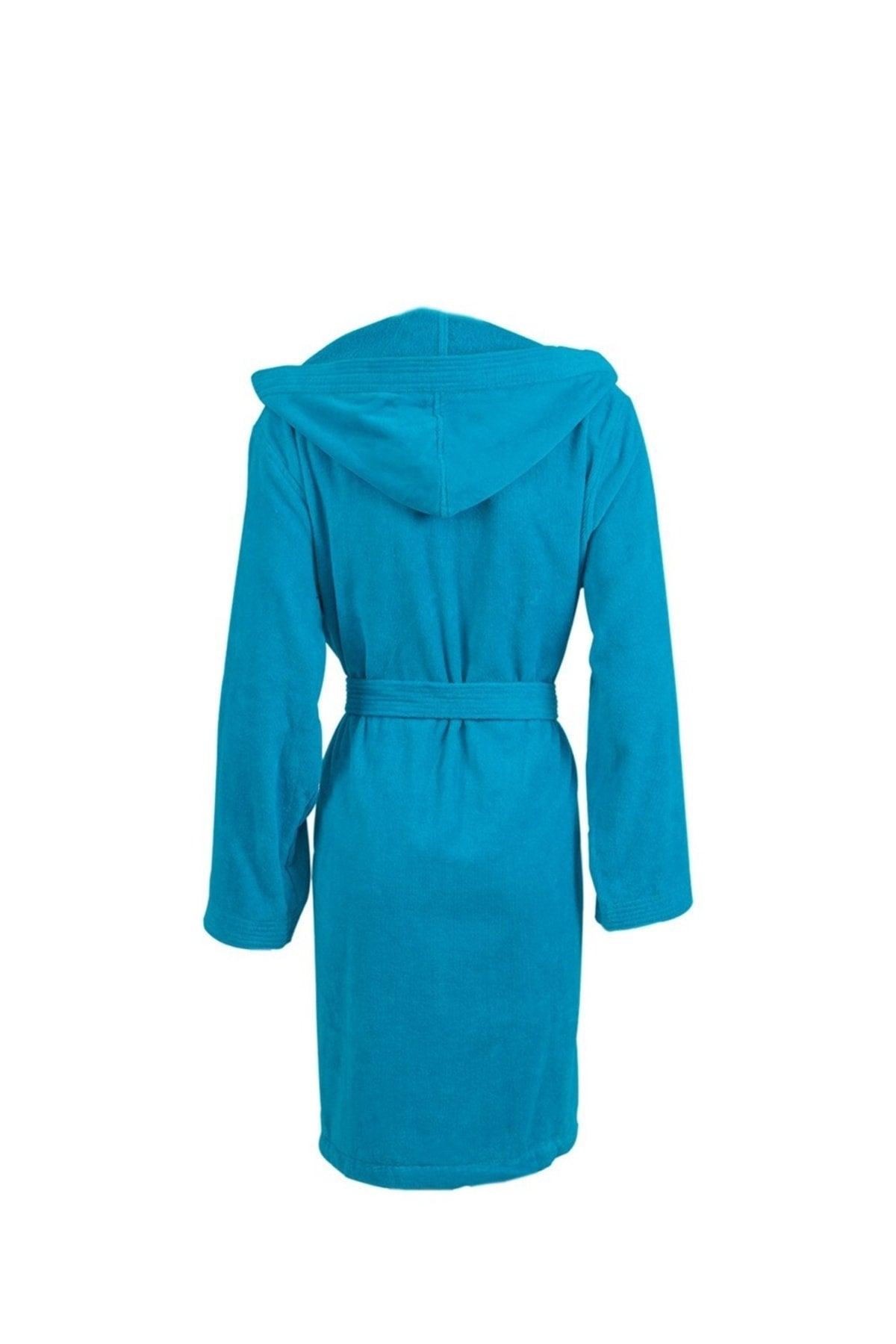 Women's Hooded Cotton Bathrobe - Swordslife