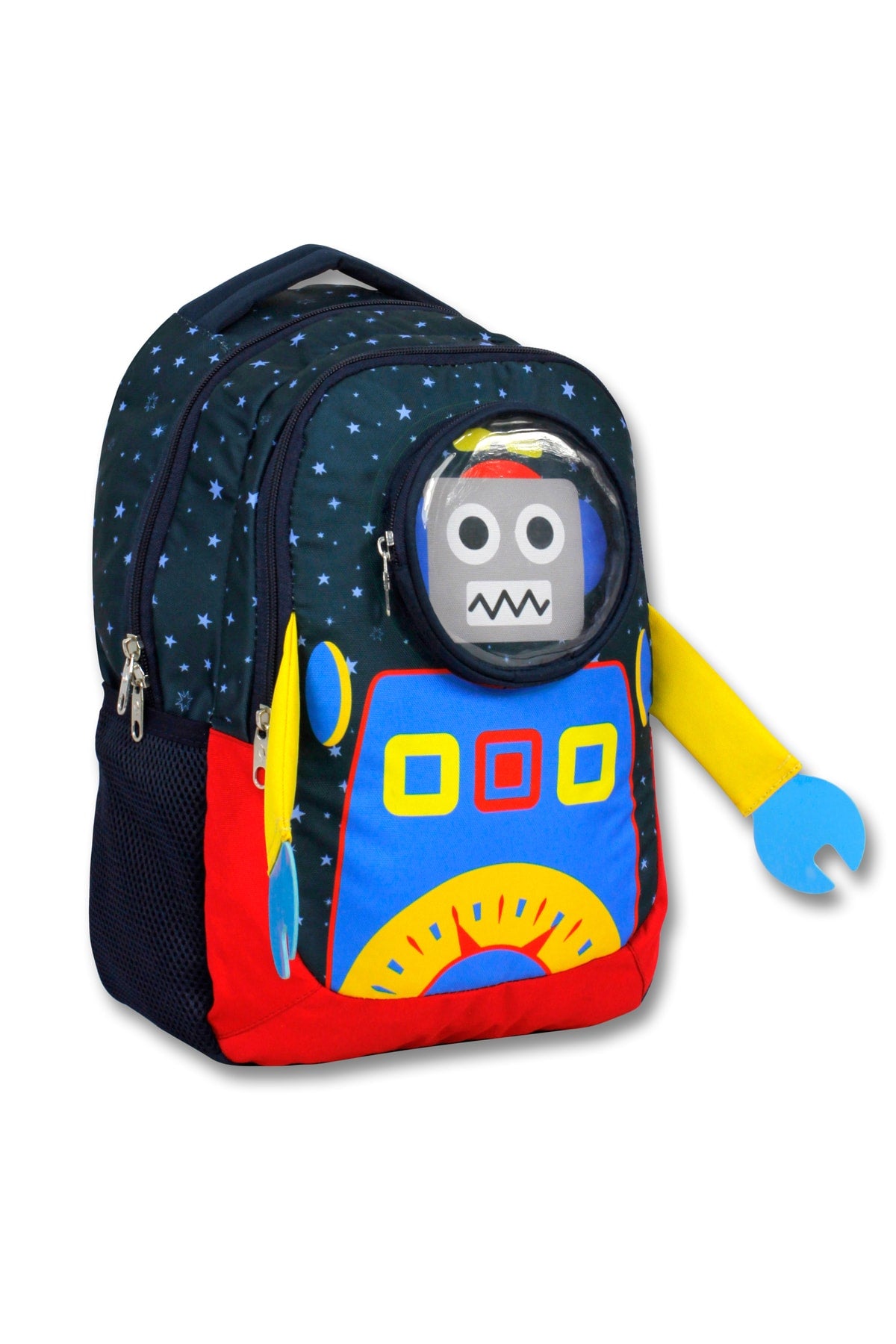 -Umit Bag Licensed Robot School Backpack -Nutrition And Pencil Bag Set