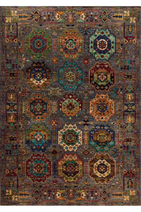 Traditional Pattern Washing Machine Washable Ethnic Rug Yellow - Swordslife