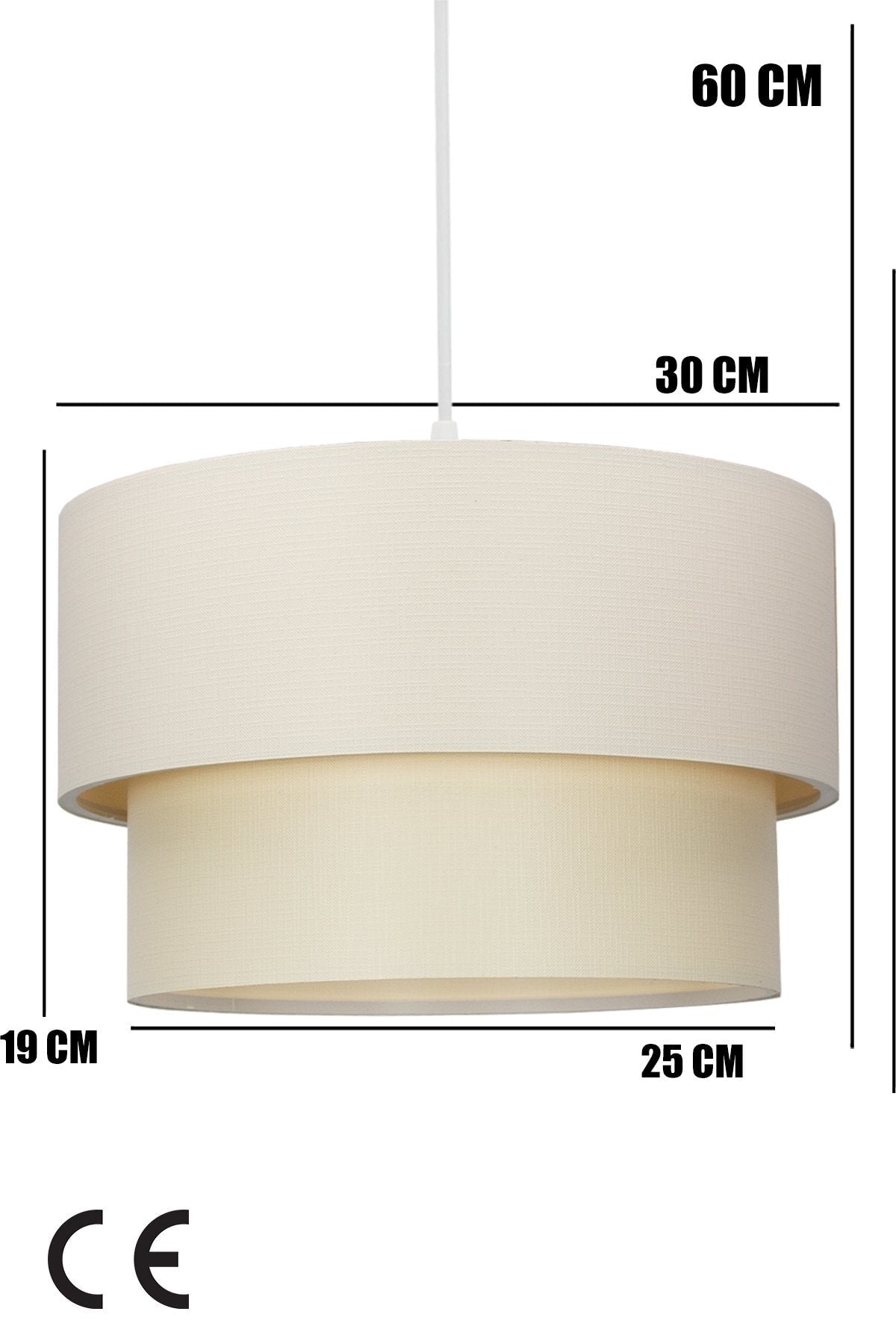 Pastry Pendant Lamp Chandelier Cream Finlin