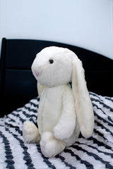 Furry Rabbit Plush 50cm Ecru