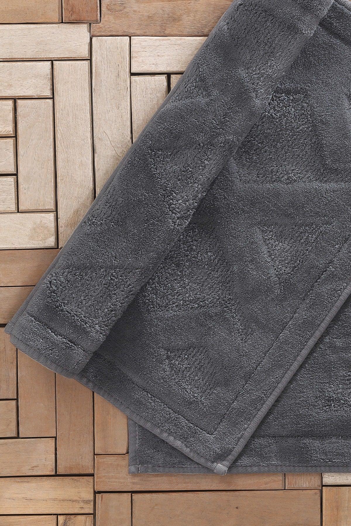 Milo Bath Mat Set - Anthracite - Swordslife