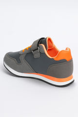 - Vega Model Smoked - Orange Unisex Kids Sport Sneaker Shoes