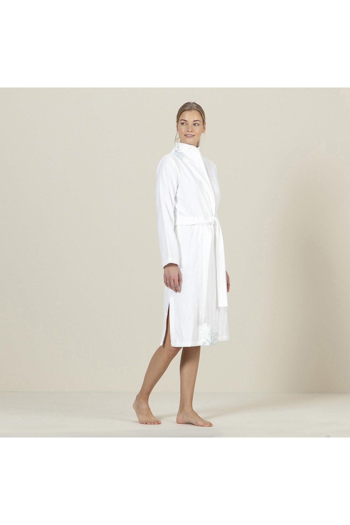 Women's Bathrobe White - Swordslife