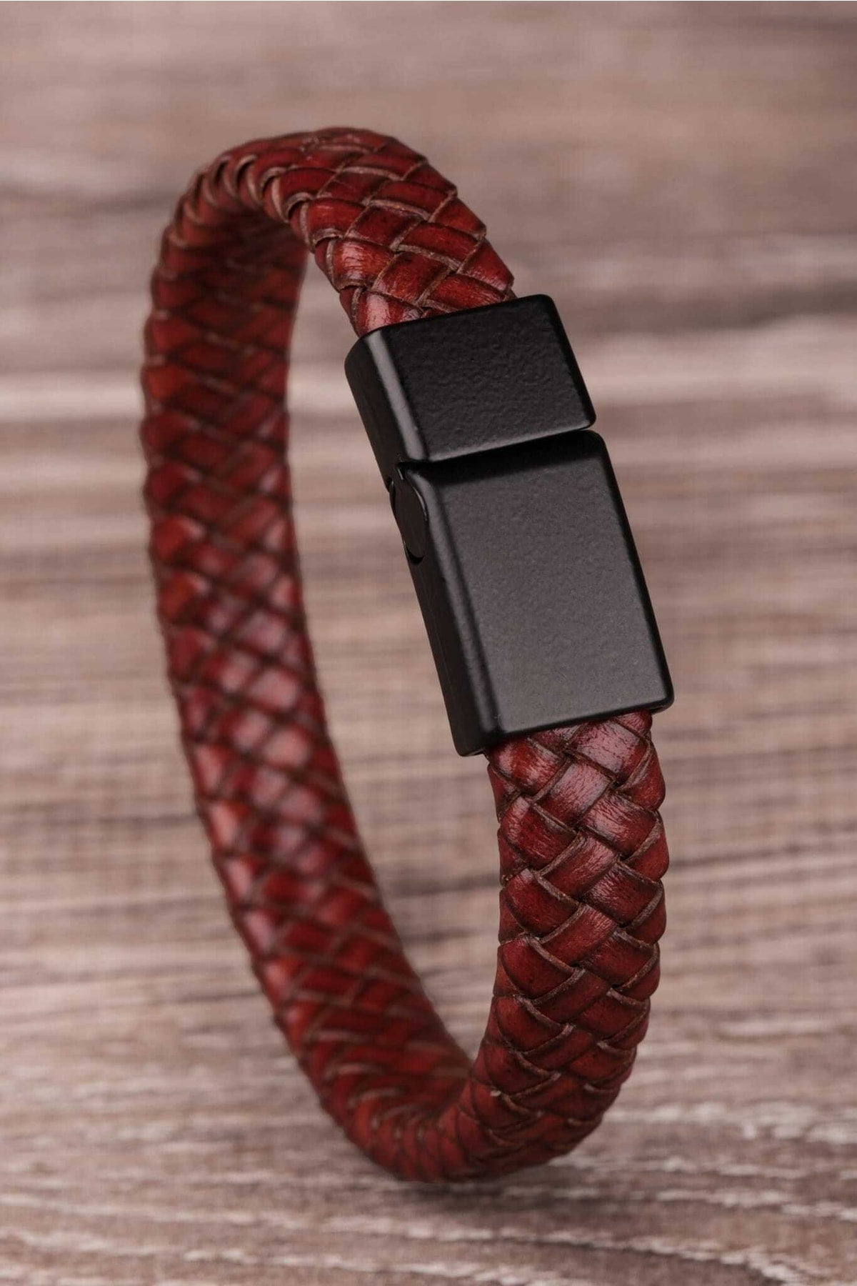 Magnet Genuine Leather Bracelet