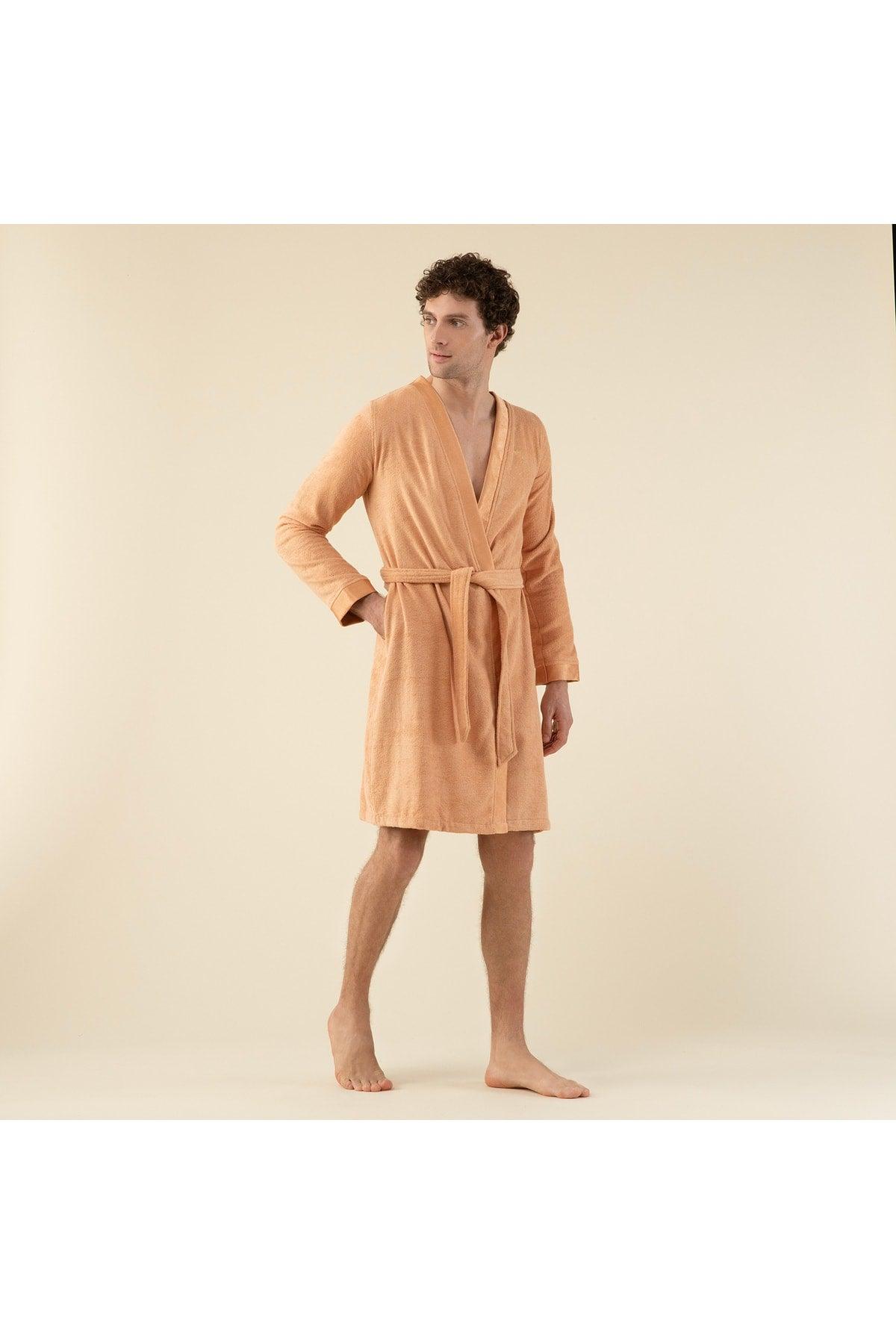 Floss Unisex Bathrobe Mango - Swordslife