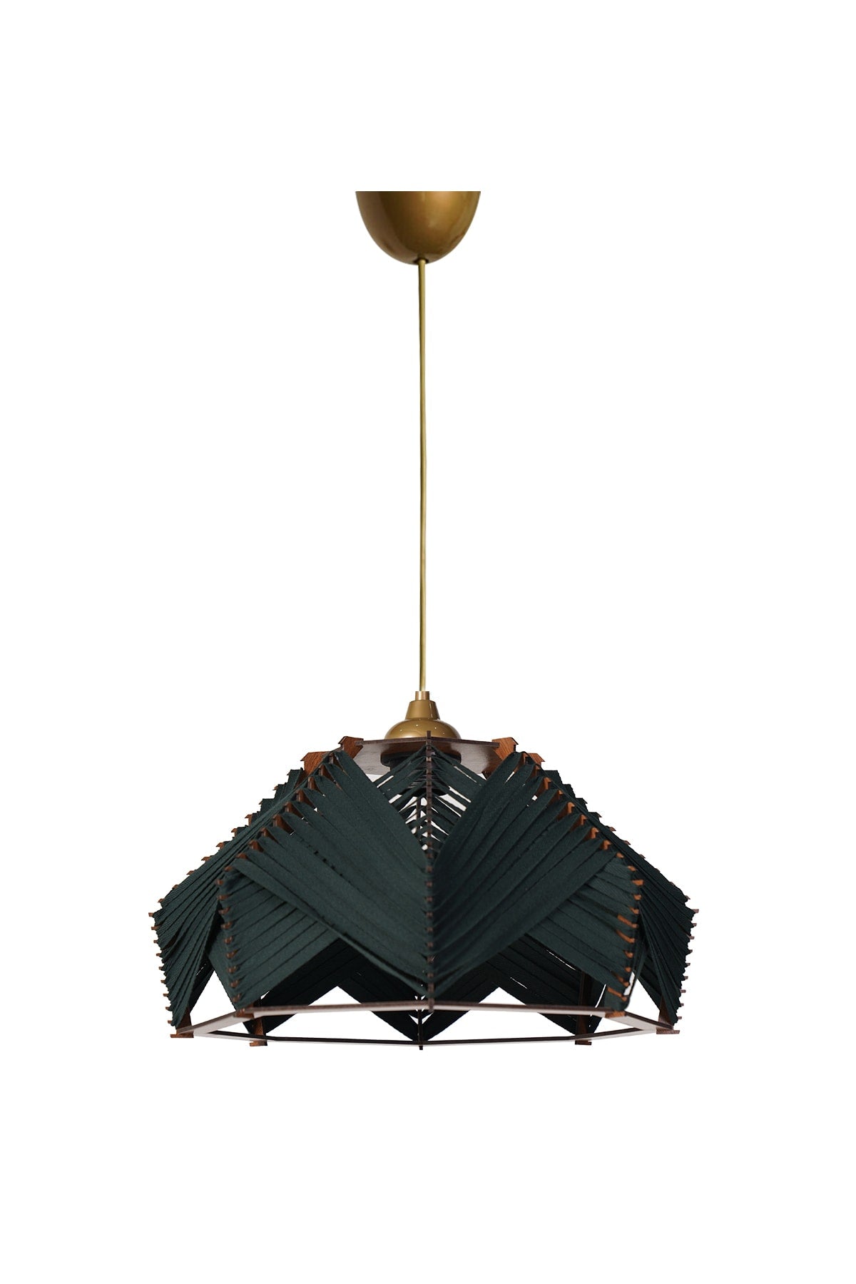 Chaos Pendant Lamp Chandelier Emerald Green