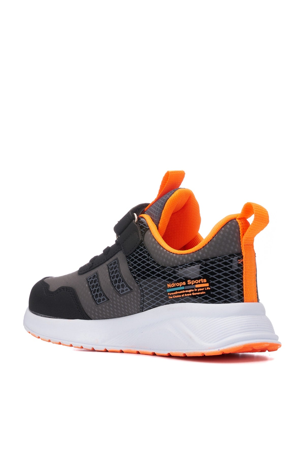 Orthopedic, Smoked Orange Color Kids Sports Shoes