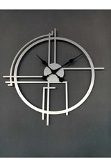 Querencia Metal Silver / Silver Wall Clock 1.5 Mm Thickness 60x60 Cm - Swordslife